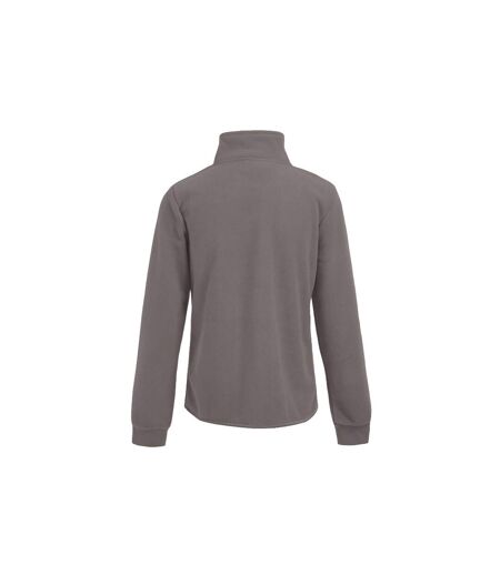 Veste Femme Gris Clair Uni Noir Uni Promodoro