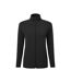 Veste Polaire Motif/style Zippé Femme Noir Signature-2
