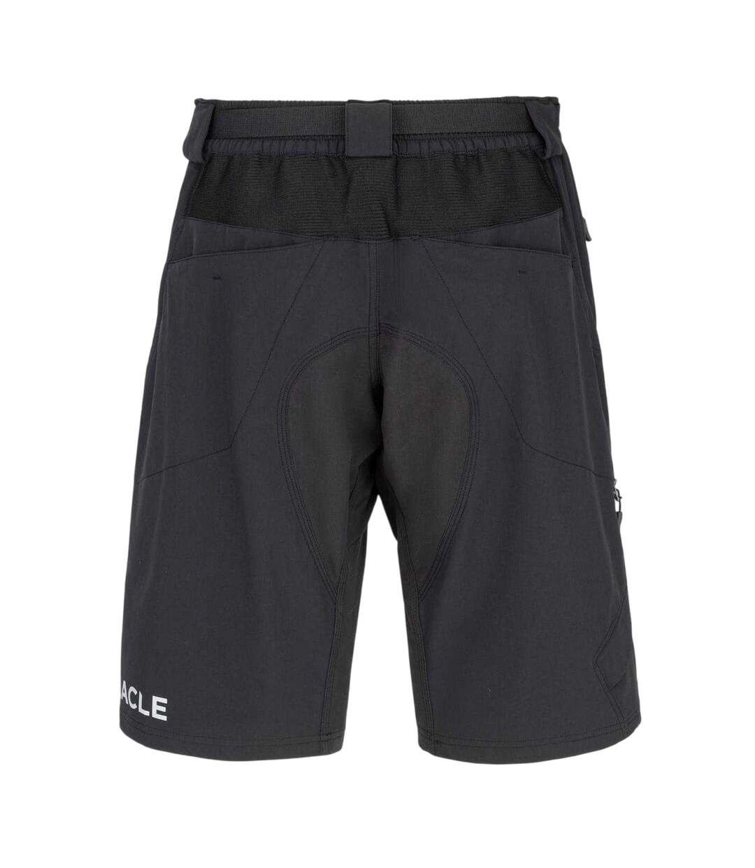 Mens 2 In 1 Cycling Shorts Black Pinnacle-2