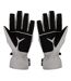 Unisex Adult Wind Resistant Plain Ski Gloves Grey Pretty Green-2