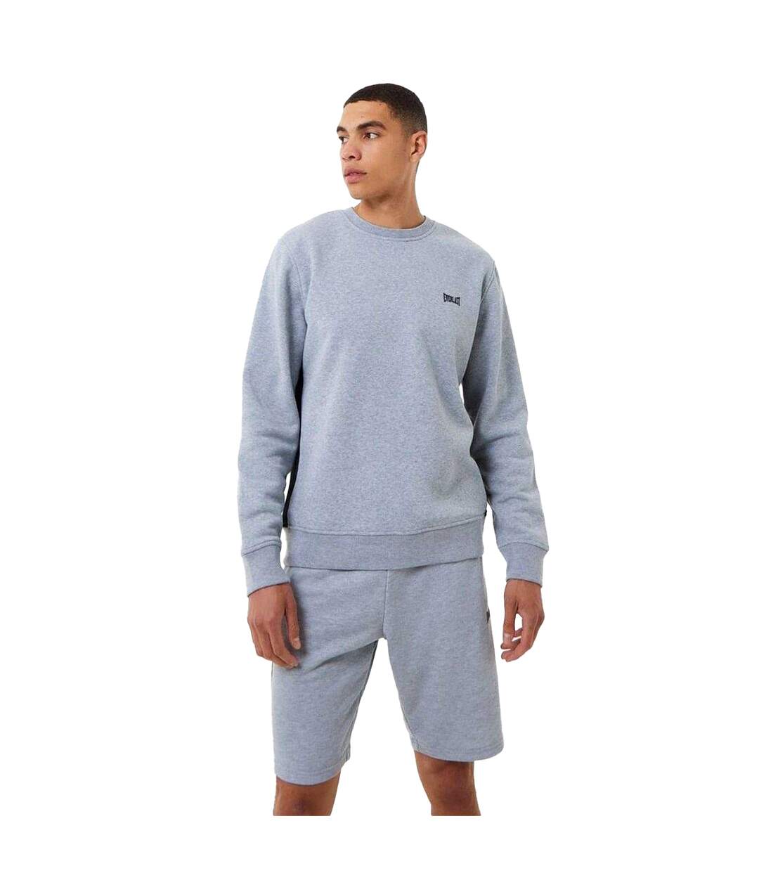 Sweat Premium Homme Gris Chiné Everlast-2