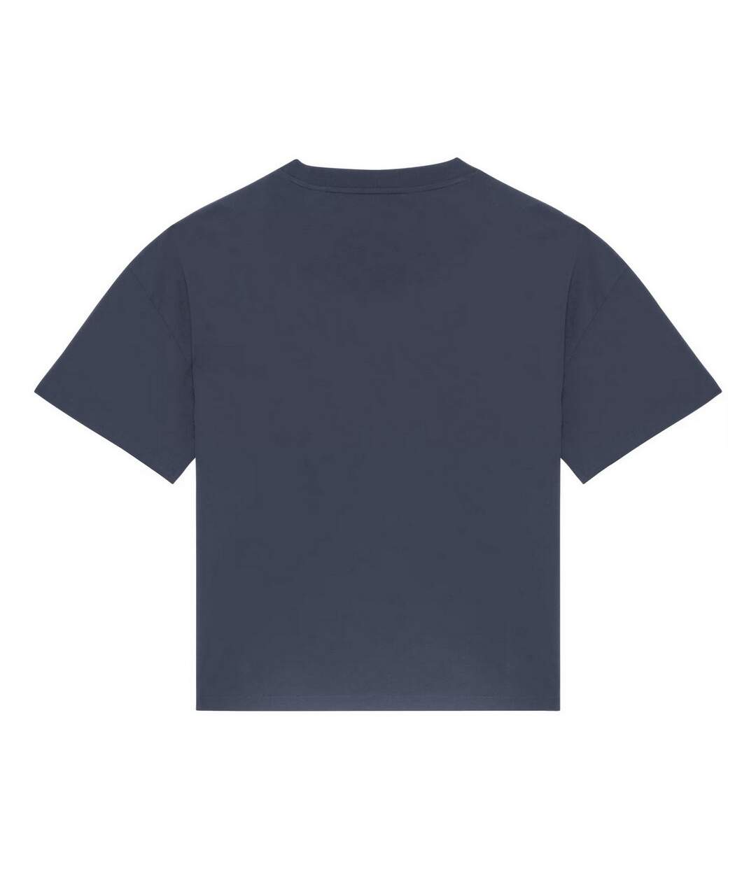 Womens/ladies Oversized T-shirt Navy Native Spirit-2