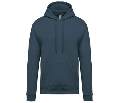 Sweat-shirt à capuche - Unisexe - K476 - bleu orion