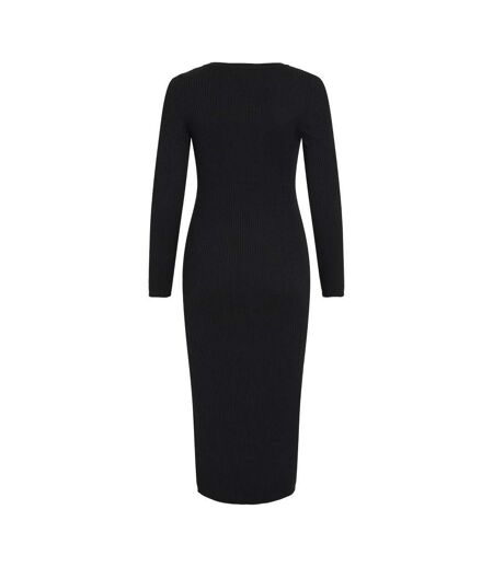 Robe longue noir femme vila nelly