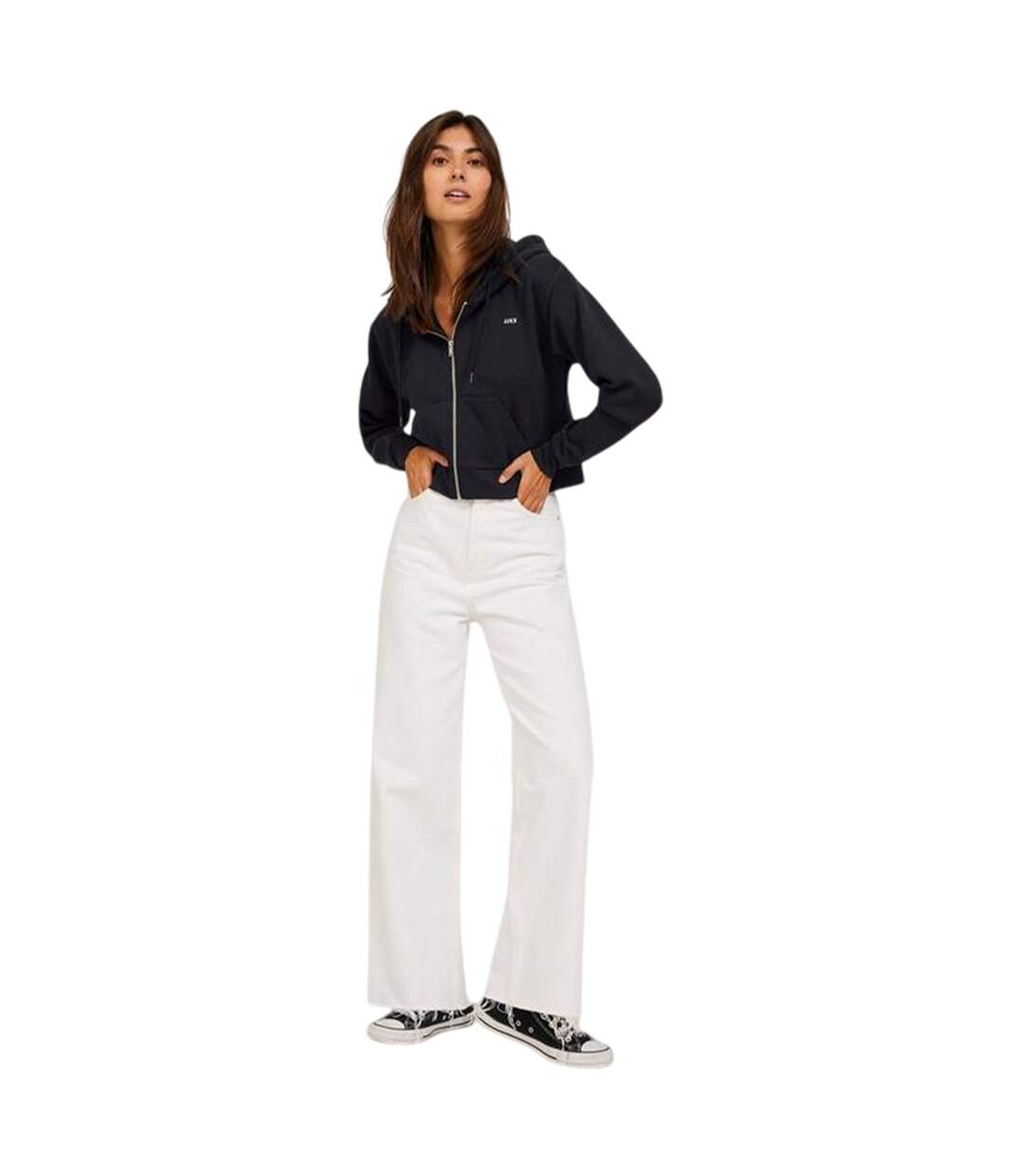Veste À Capuche Décontracté Abbie Femme Noir JJXX-4