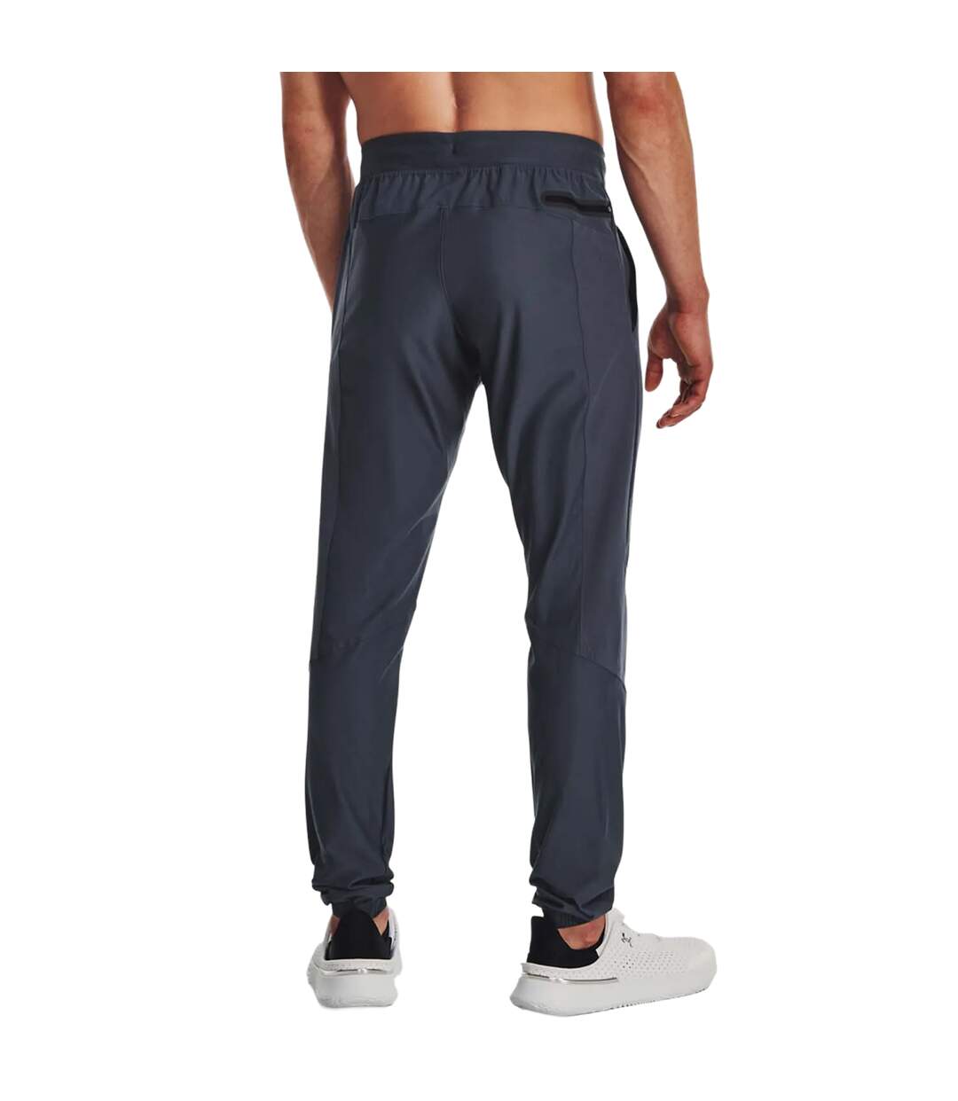 Mens Vanish Woven Jogging Bottoms Grey Under Armour-4