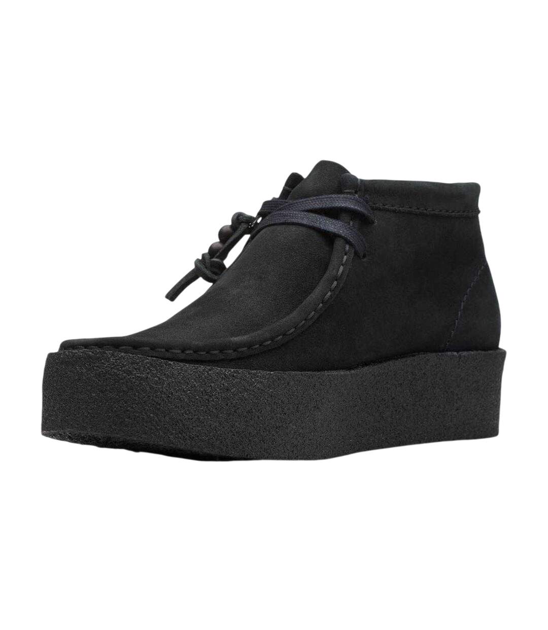 Bottes Wallabee Homme Noir Clarks-4