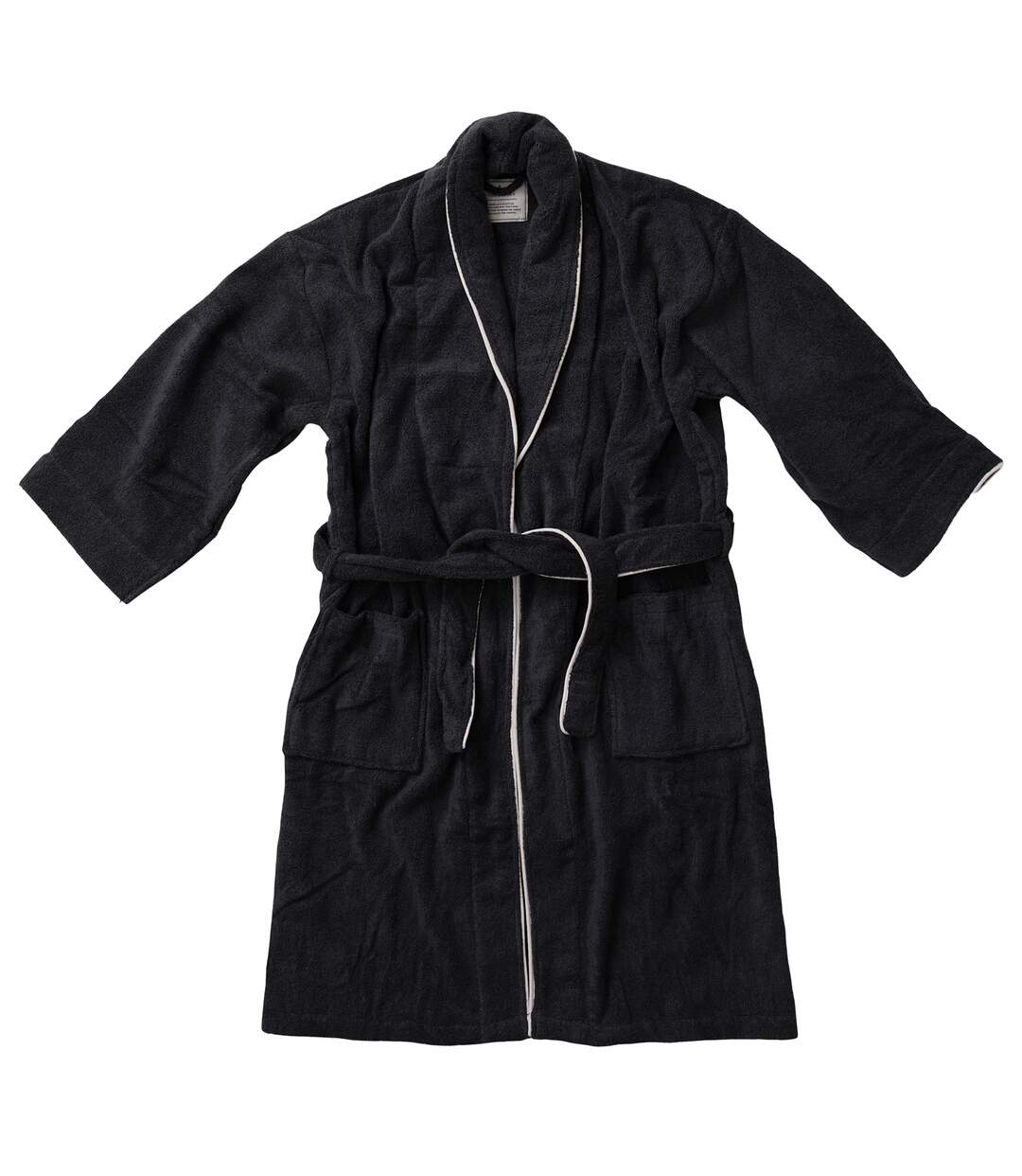 Unisex adult harper dressing gown grey Vinga-1