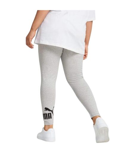 Legging Style Logo Essential No.1 Femme Gris Puma