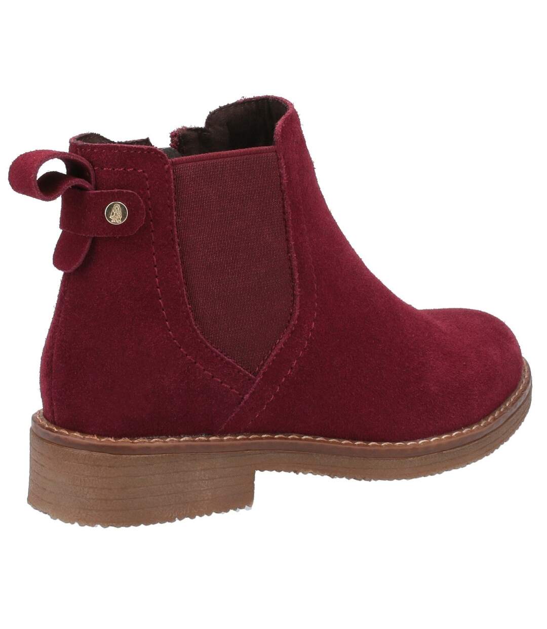 Hush Puppies Womens/Ladies Maddy Suede Ankle Boots (Bordeaux Red) - UTFS7392