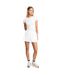 Haut Court Signature Femme Blanc Agon-4
