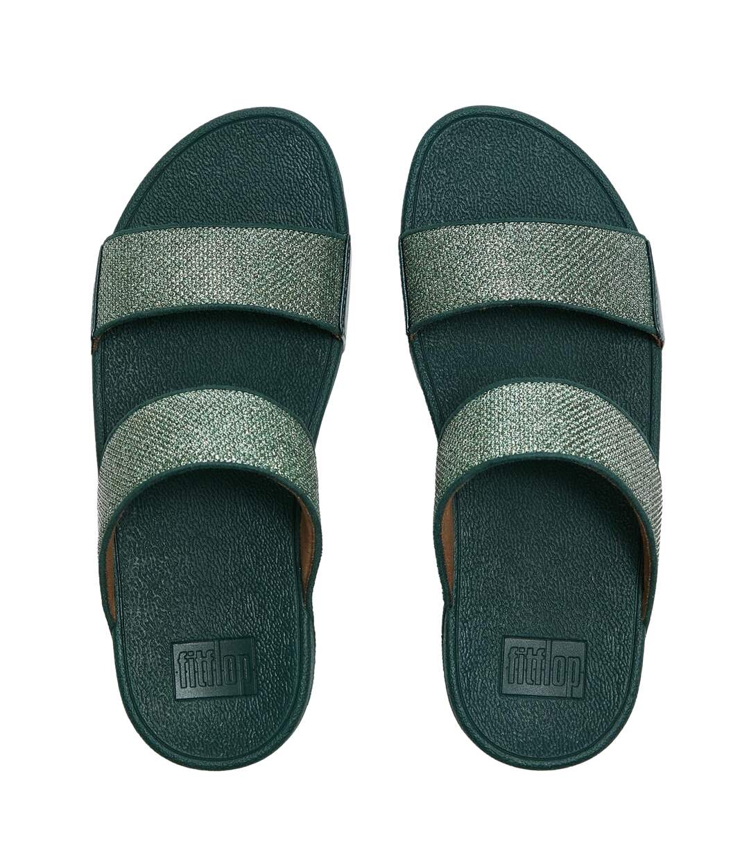 Sandales Lulu Shimmerglitz Femme Océan Foncé FitFlop-3