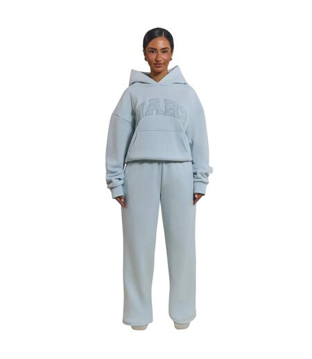 Womens/ladies Straight Leg Joggers Baby Blue Mars The Label