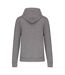 Sweat à capuche homme gris chiné Kariban