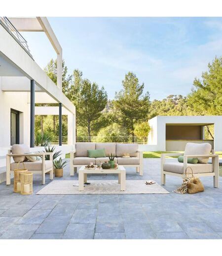 Salon de jardin en aluminium 5 places EVASION