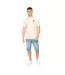 Mens Morville Cotton T-shirt Neutral Crosshatch-4