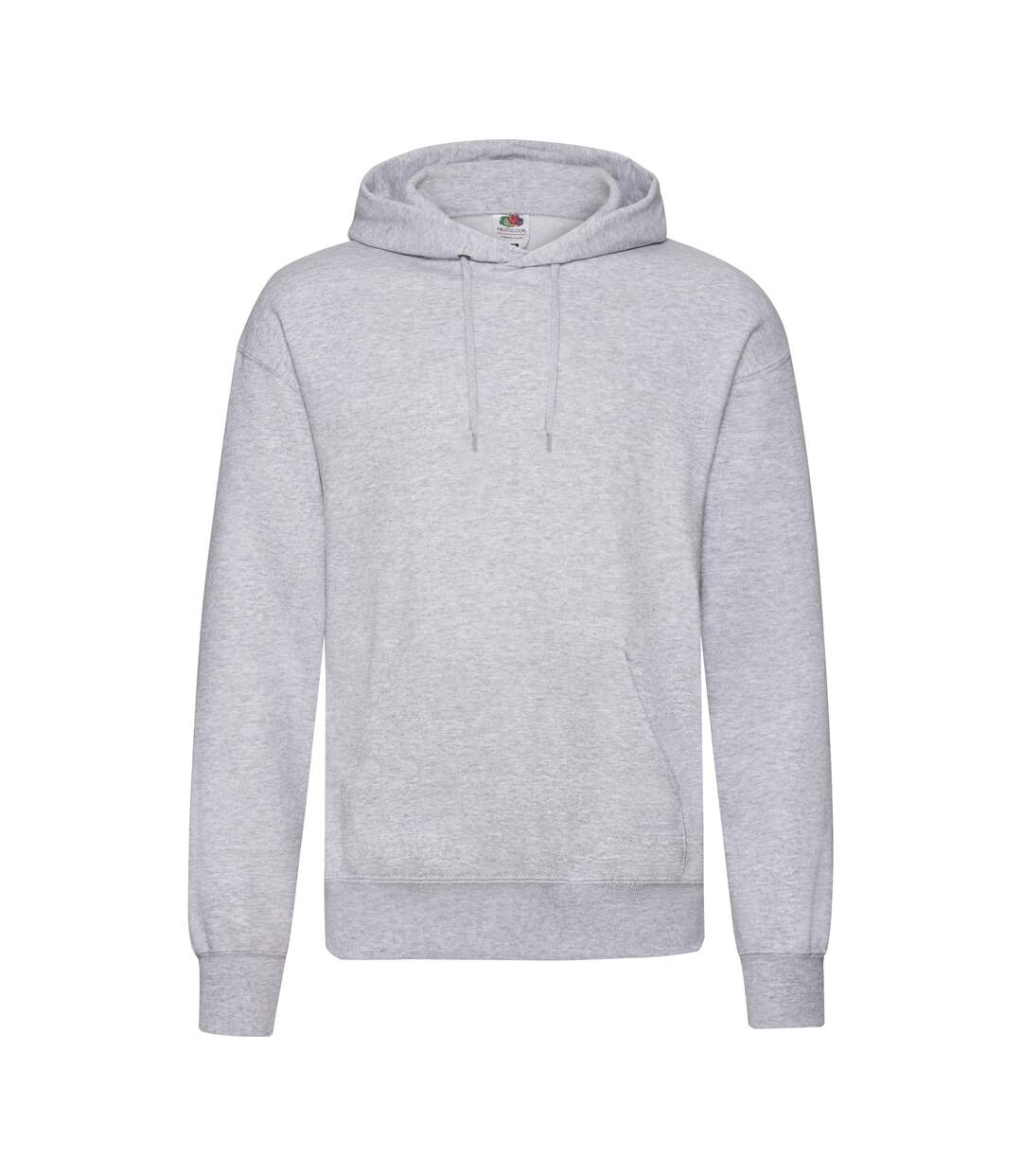 Unisex adult classic hoodie grey Fruit of the Loom-1