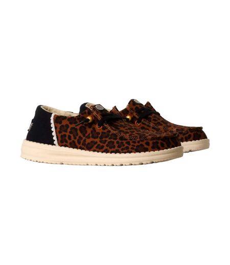 Moccassin à Lacets Hey Dude Wendy Funk Animal
