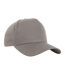 Casquette De Baseball Motif/style 5 Panneaux Classic Gris Flexfit-4