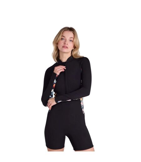 Combinaison De Plongée Soleil Femme Noir Animal
