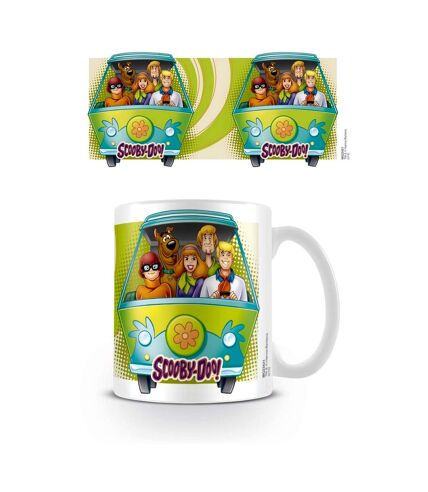 Scooby Doo Mystery Machine Mug (White/Green) (One Size) - UTPM1402