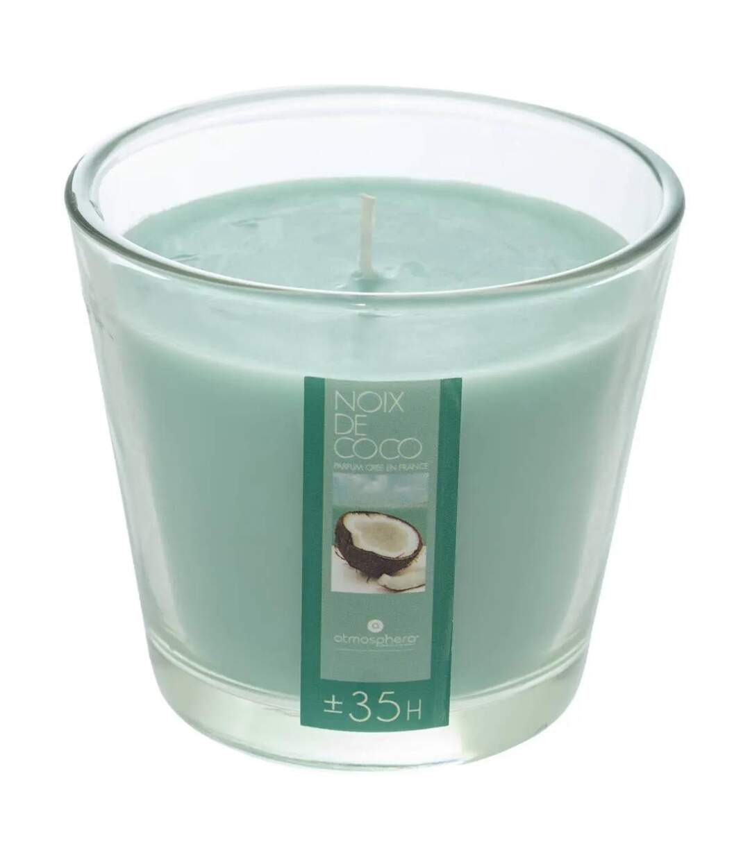 Bougie Parfumée en Verre Nina 190g Noix de Coco-1