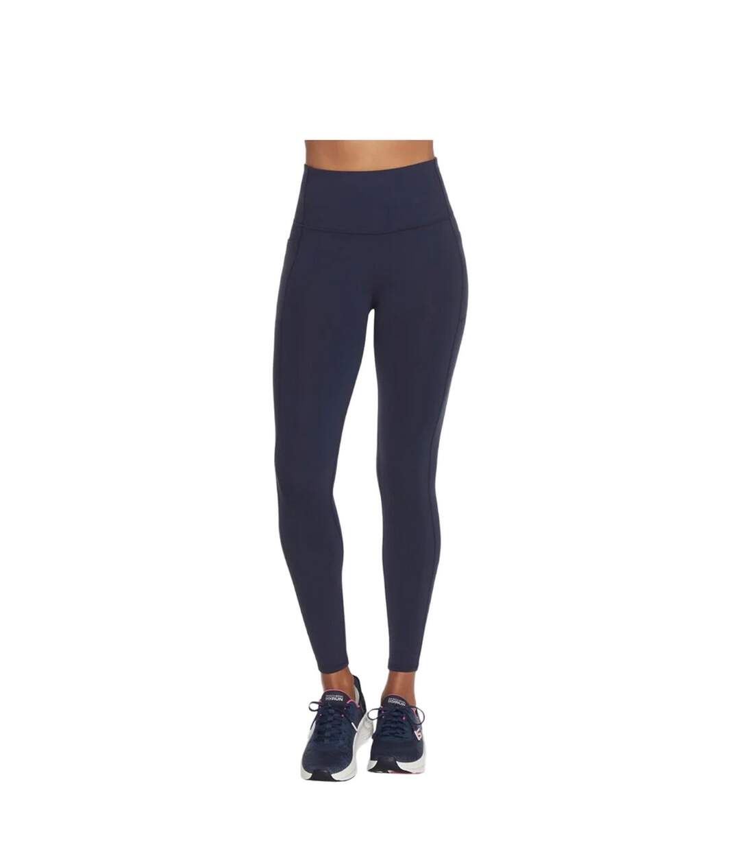 Womens/ladies gowalk high waist leggings navy Skechers-1