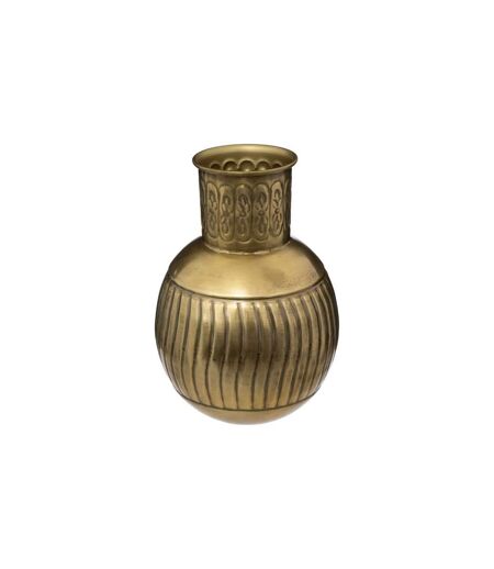Vase Design en Métal Midnight Garden 31cm Or
