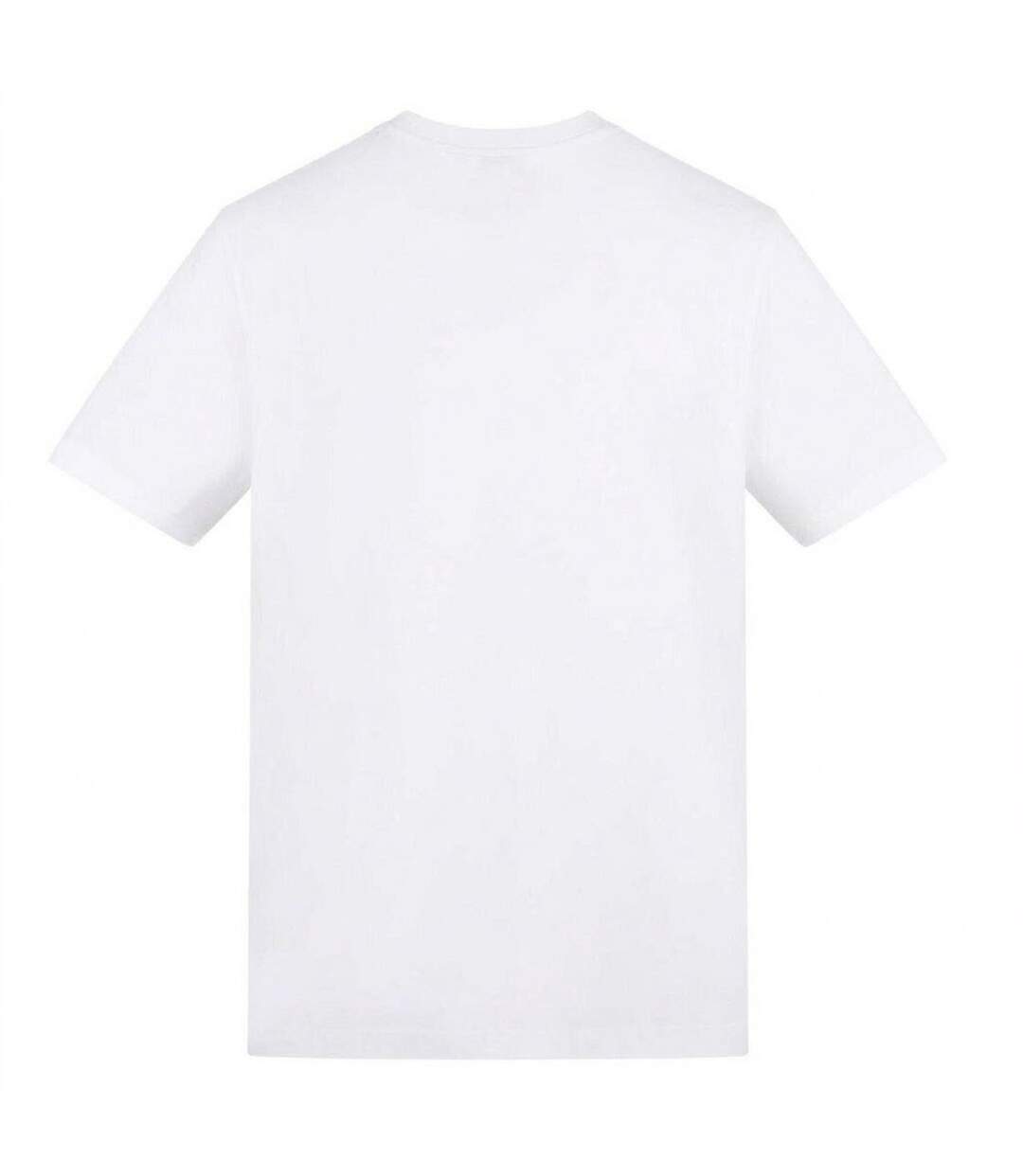 Mens Fiji Rugby Flag T-shirt White AWD-2