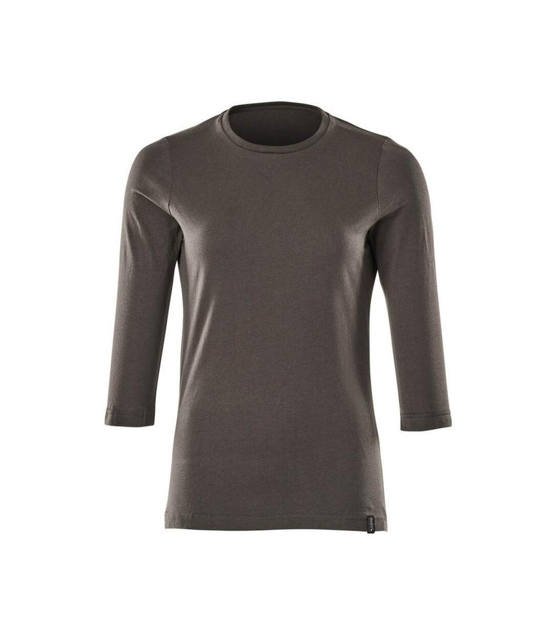 Womens/ladies Crossover 3/4 Sleeve T-shirt Dark Anthracite Mascot-1