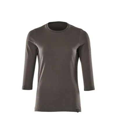 Womens/ladies Crossover 3/4 Sleeve T-shirt Dark Anthracite Mascot