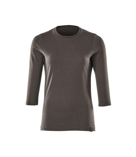 Womens/ladies Crossover 3/4 Sleeve T-shirt Dark Anthracite Mascot