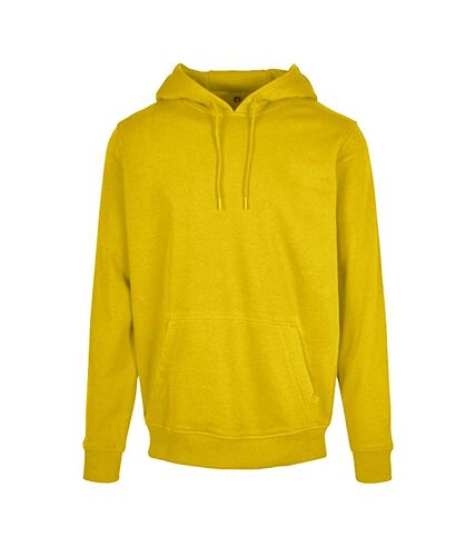 Sweat à capuche hommes jaune Build Your Brand