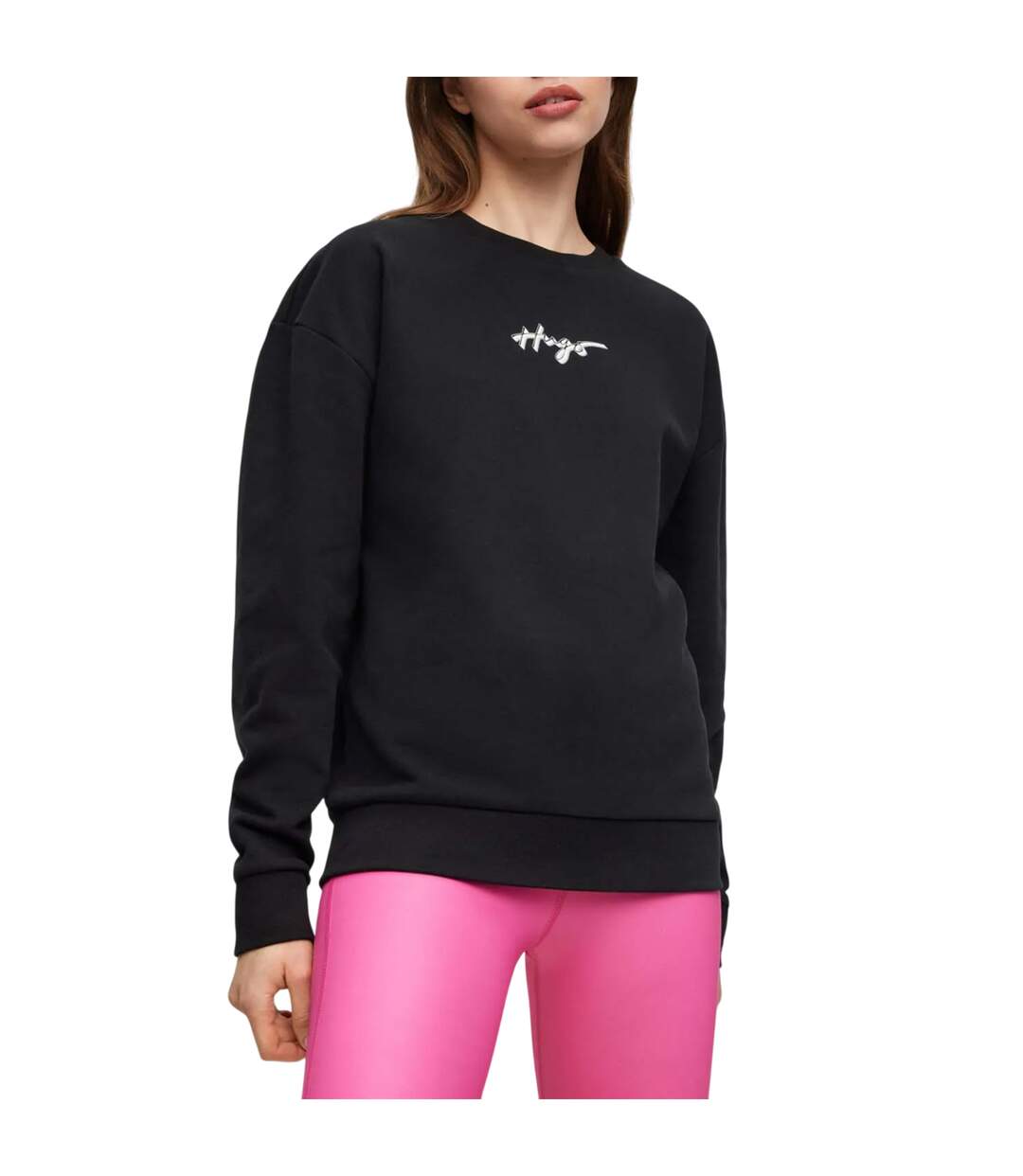 Sweat Easy Femme Noir Hugo-1