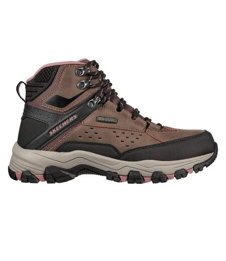 Skechers Womens/Ladies Selmen Relaxed Fit Hiking Boots (Chocolate Brown) - UTFS8558