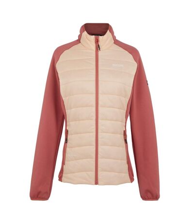 Veste hybride clumber femme pêche / rouge clair Regatta