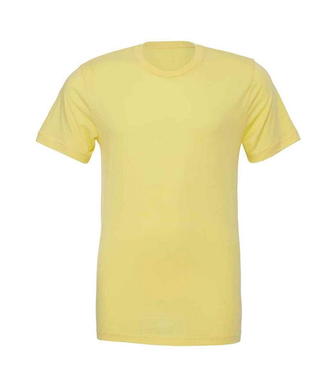 T-shirt unisexe jaune Bella + Canvas