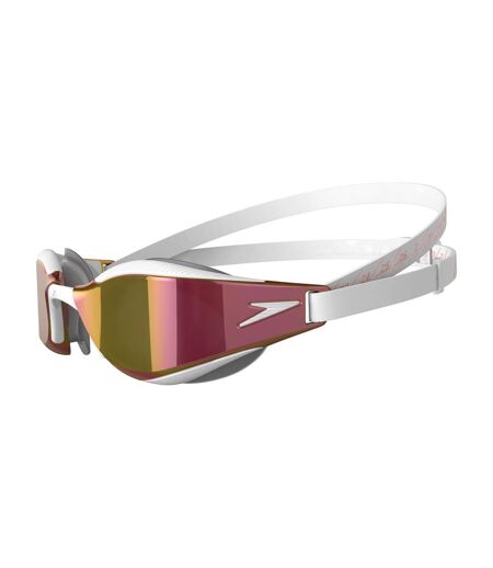 Lunettes De Natation Fastskin Hyper Elite Adulte Blanc Gris Oxyde Rose Doré Speedo