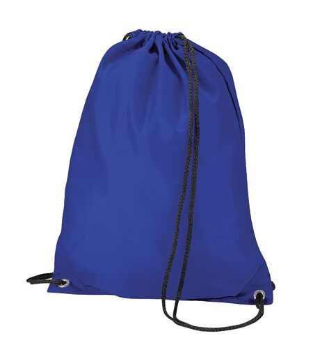 BagBase Budget Water Resistant Sports Gymsac Drawstring Bag (33.8floz) (Royal) (One Size)