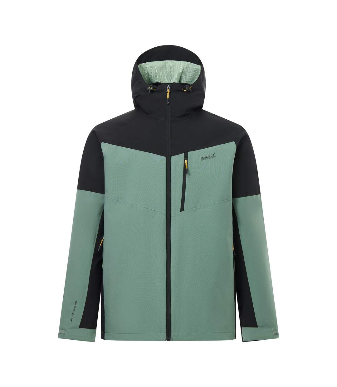 Veste Motif/style 3-en-1 Wentwood Homme Vert Gris Foncé Noir Regatta-2