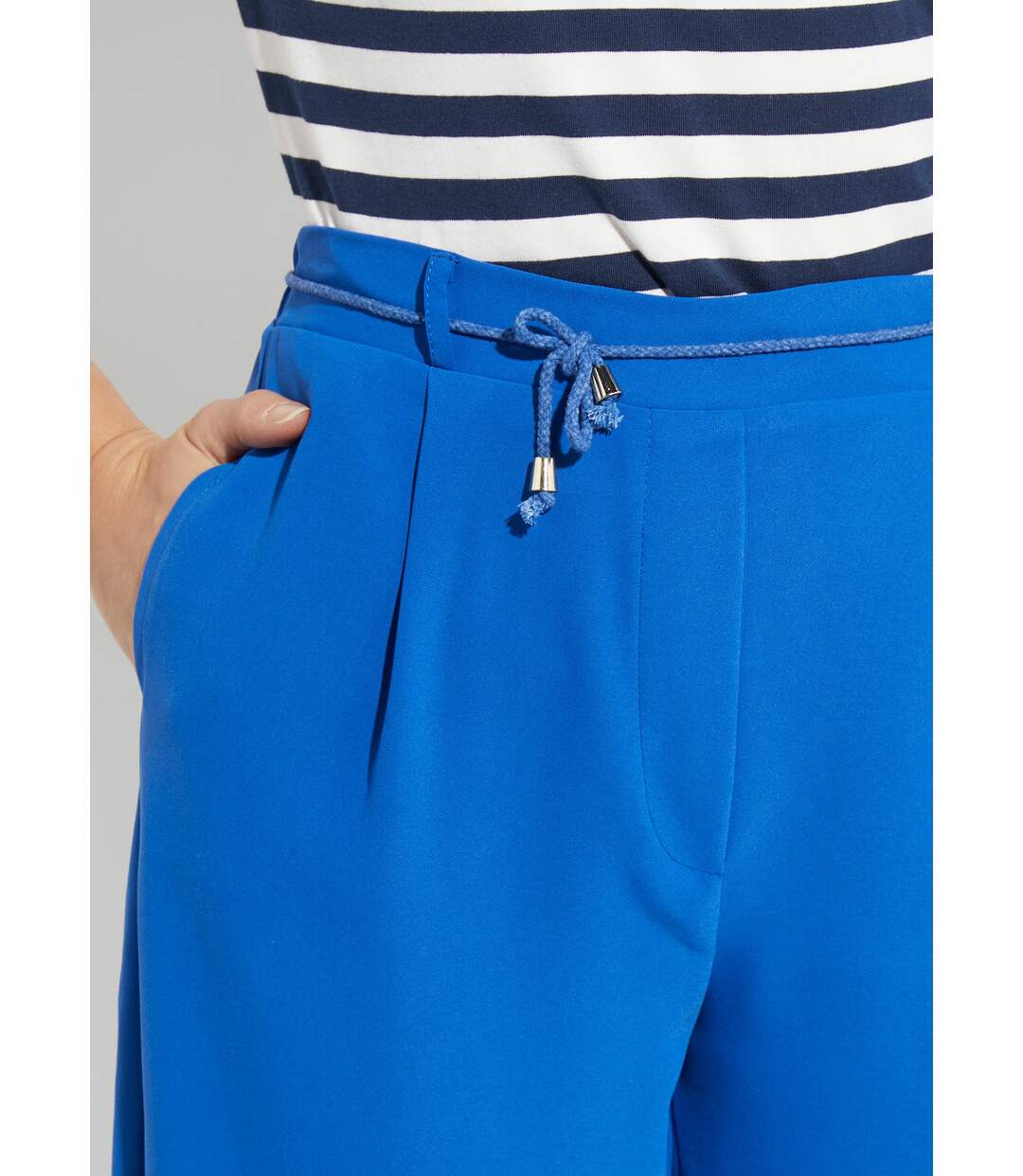 Pantalon large élastiqué, Essentiel-4