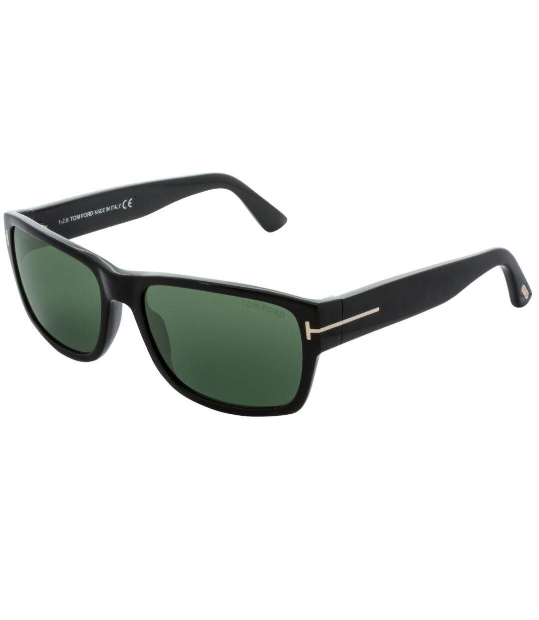 Lunettes De Soleil Motif Brillant Mason Homme Taille Unique Noir Vert Tom Ford-2