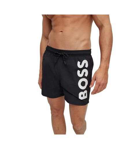 Short de bain octopus homme noir Boss
