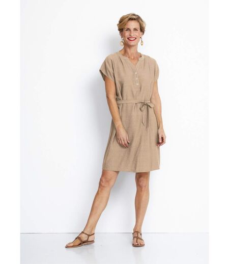 Robe-housse courte manches kimono