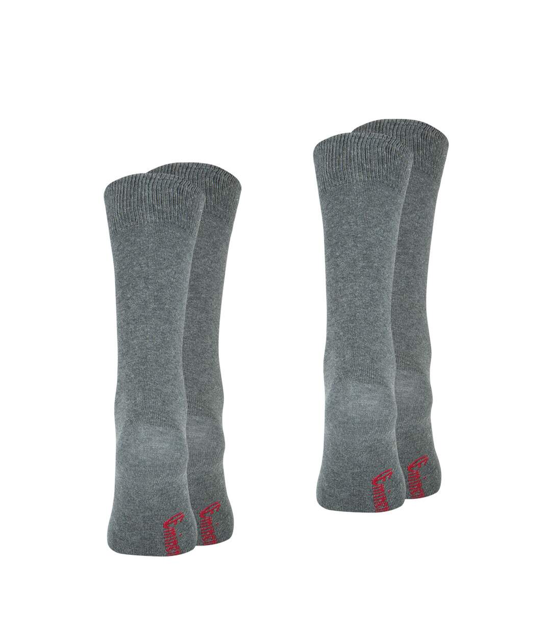 Lot de 2 paires de mi-chaussettes Coton Peigné homme Eminence-3