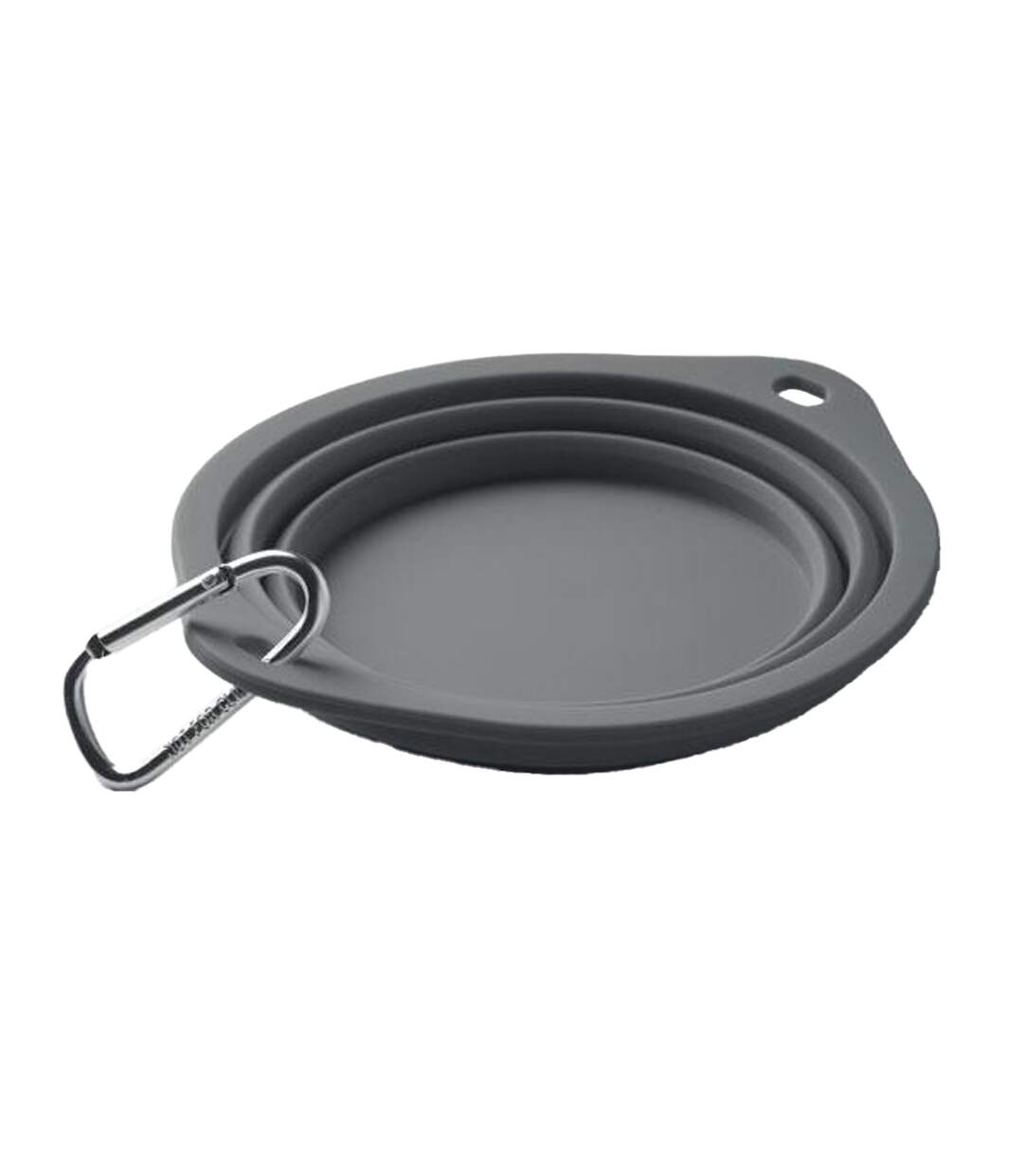 Kolapdier 350ml collapsible dog bowl one size stone grey MidOcean-3
