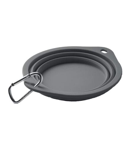 Kolapdier 350ml collapsible dog bowl one size stone grey MidOcean