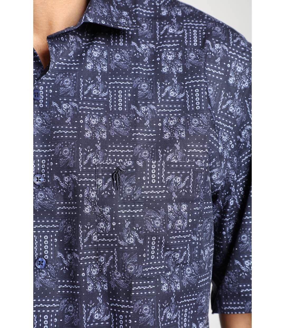 Chemise manches longues en coton CHAN-5