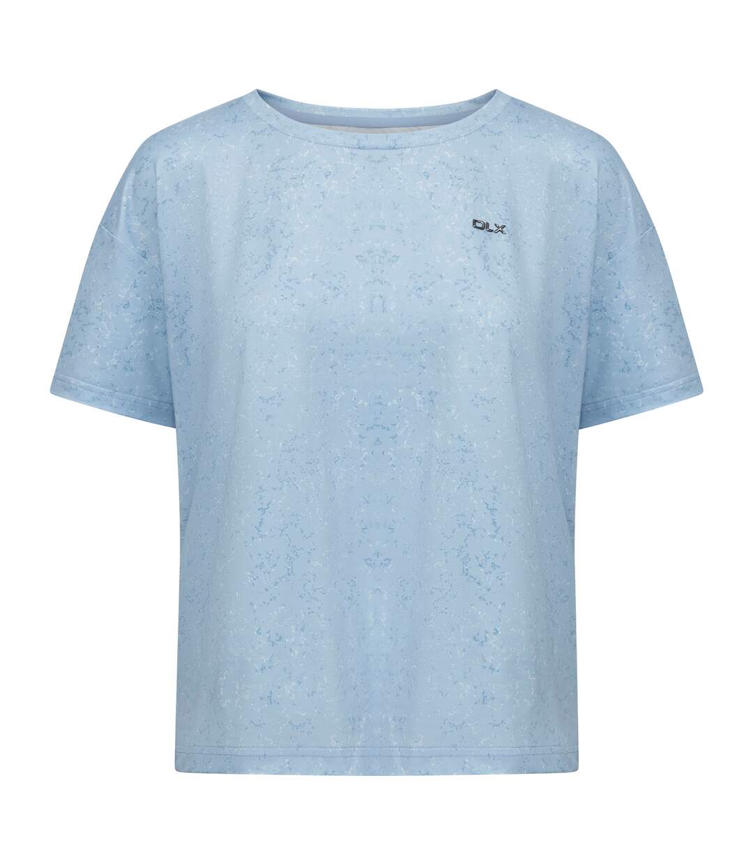 T-shirt Nicoletti Femme Bleu Brumeux Imprimé Trespass-1