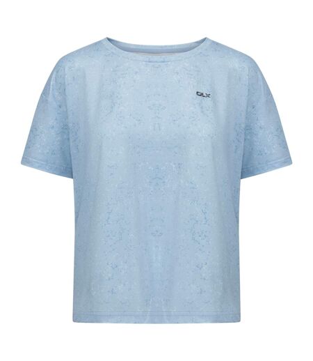 T-shirt Nicoletti Femme Bleu Brumeux Imprimé Trespass